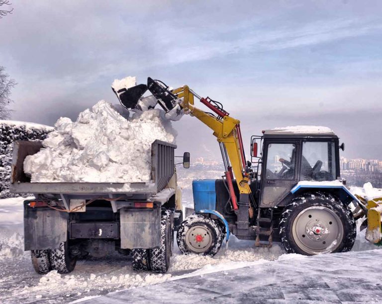 Вывоз снега. Утилизация - изображение услуги